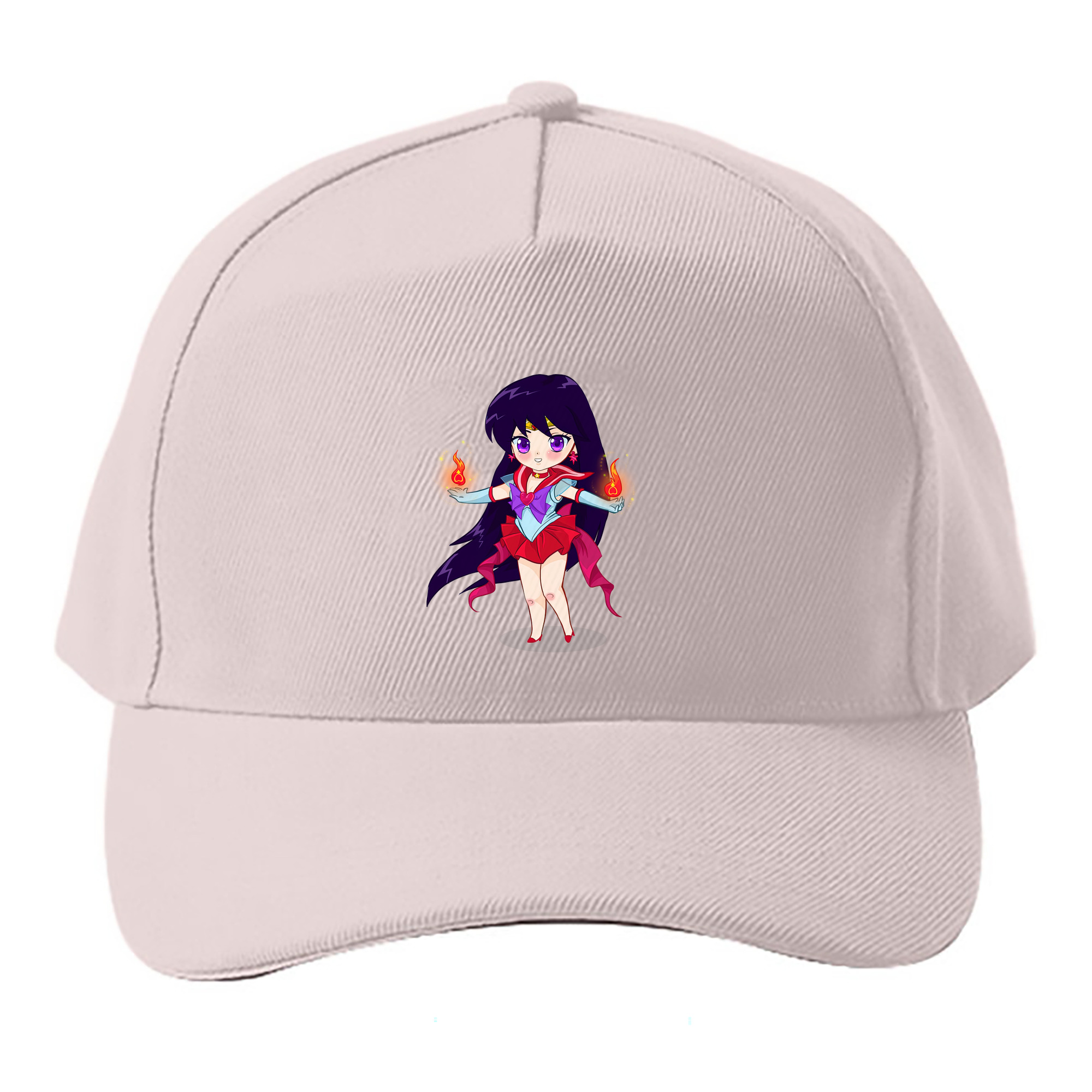 （画像用） 美少女戦士セーラームーン 火野レイ ひの レイ Sailor Moon Hino Rei （セーラーマーズ,Sailor Mars） ベースボールキャップ 綿100％ 男女兼用 帽子 スポーツ